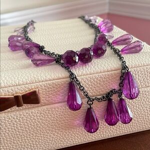Elegant Purple Necklace